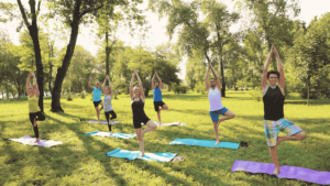 outdoor yoga benefits for mental health