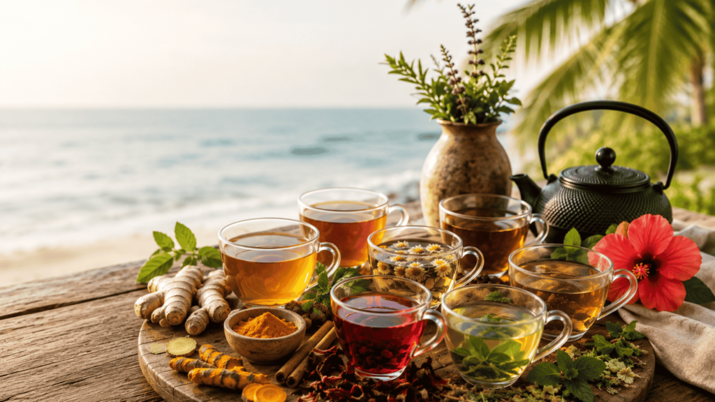 anti-inflammatory herbal teas